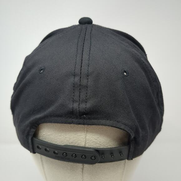 Arson Kansas City Task Force Snapback 5 Panel Cap Black One Size Rope Sportsman - Picture 6 of 9